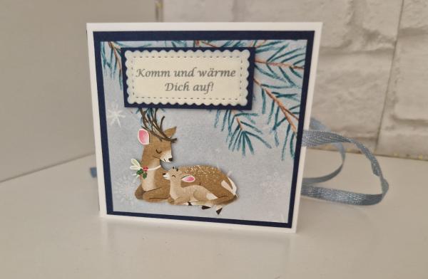 Teebeutelbuch -Winter, Weihnachten, Tee